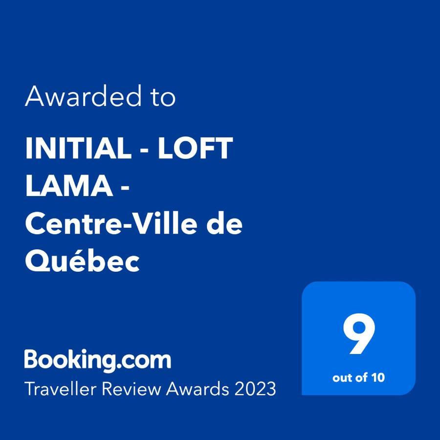 Initial - Loft Lama - Centre-Ville De Quebec Buitenkant foto